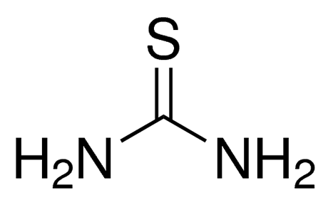 Thiourea molecular formula