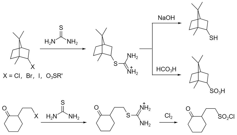 Thiourea - the equivalent of hydrogen sulfide